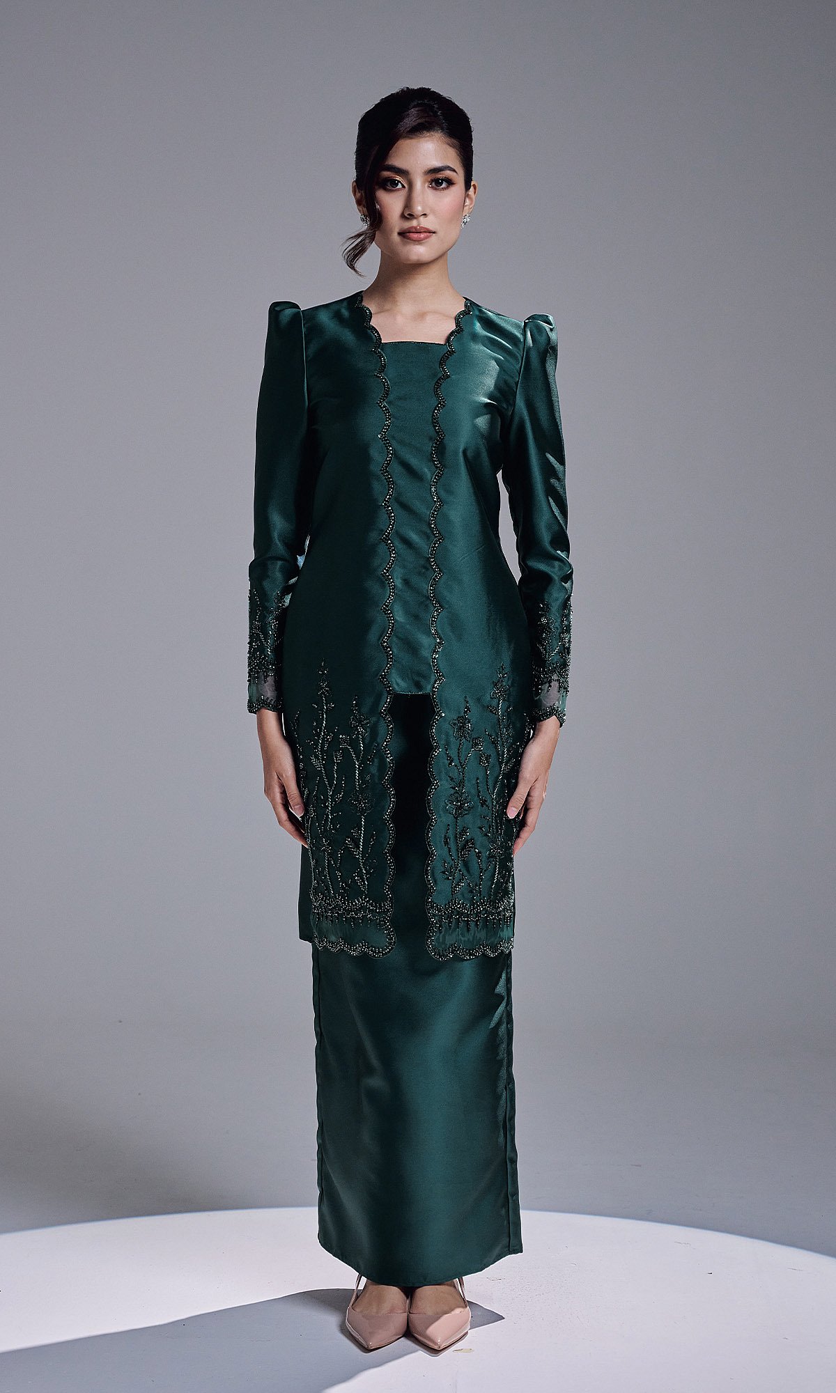 HAATIYA KURUNG - DARK EMERALD HAATIYA KURUNG - DARK EMERALD