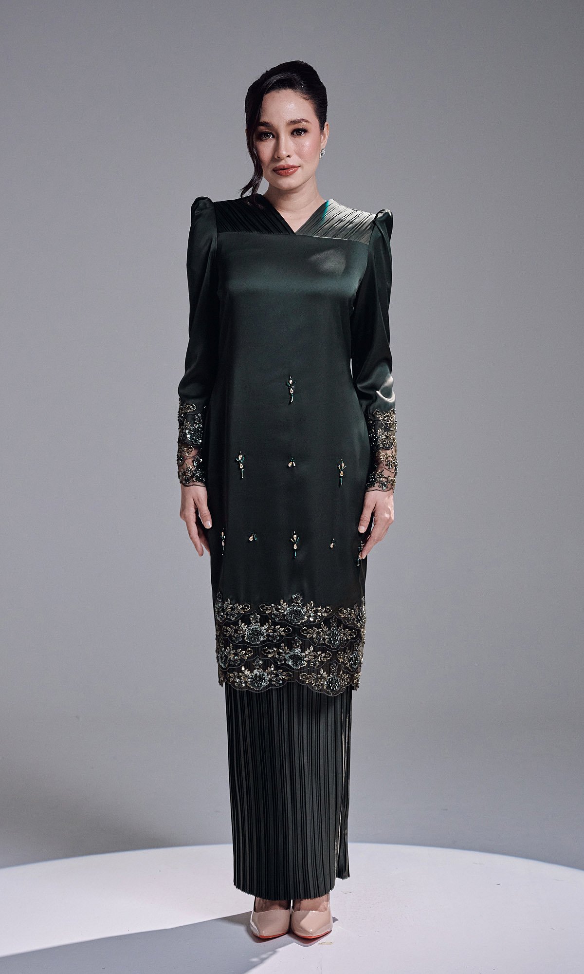 LUNAYA KURUNG - DARK OLIVE