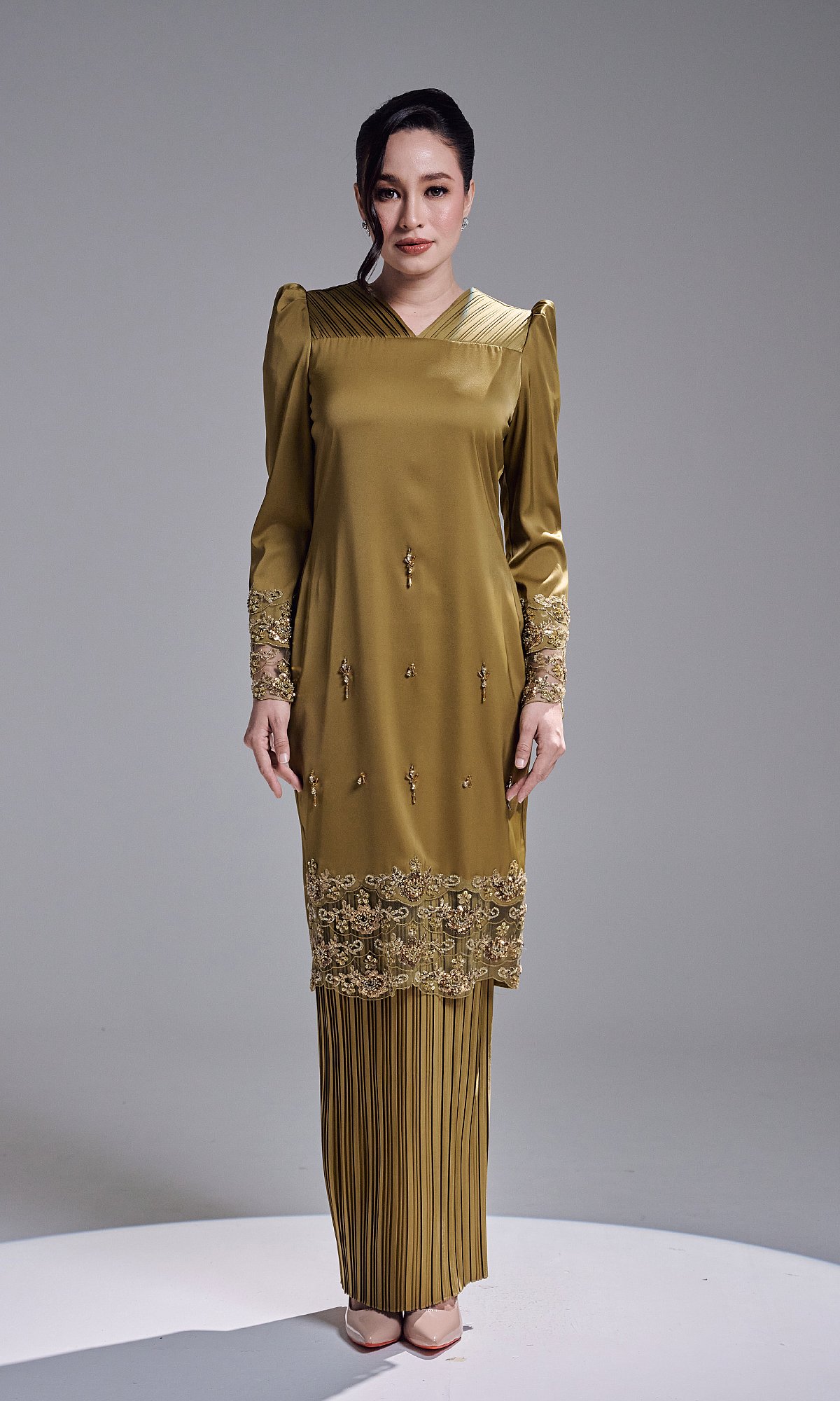 LUNAYA KURUNG - OLIVE