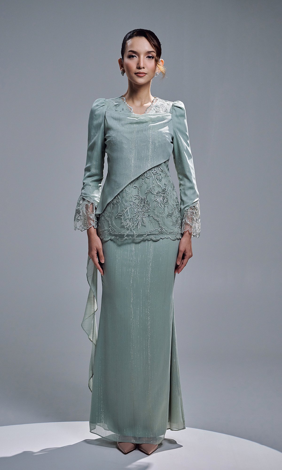 WAIDURI KURUNG - SAGE GREEN