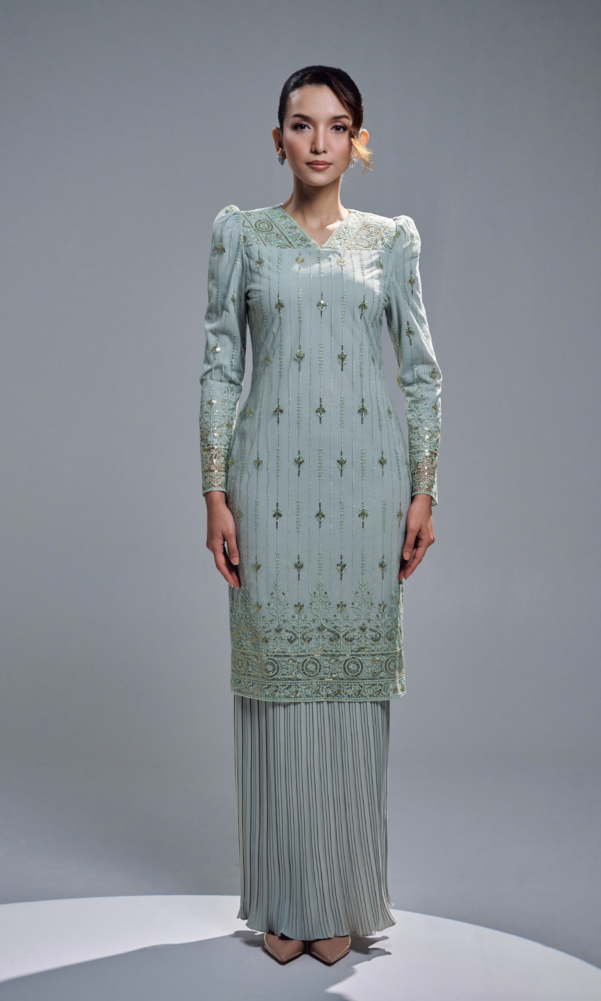 CLARISSA KURUNG - SAGE GREEN CLARISSA KURUNG - SAGE GREEN