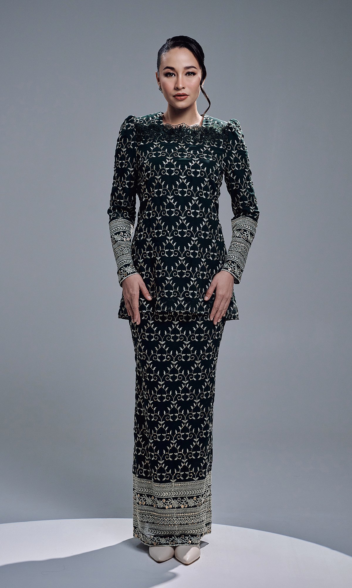 REIKA KURUNG - DARK GREEN