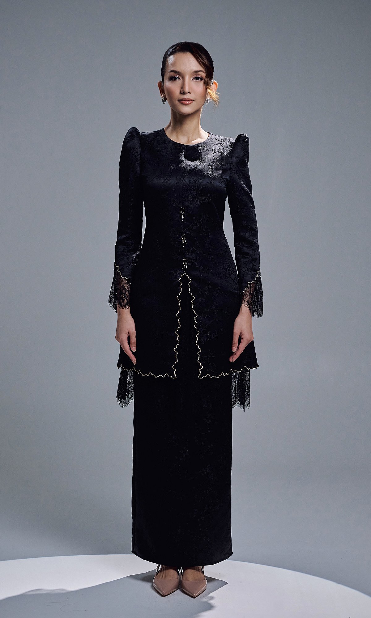 ELVARIN KURUNG - BLACK
