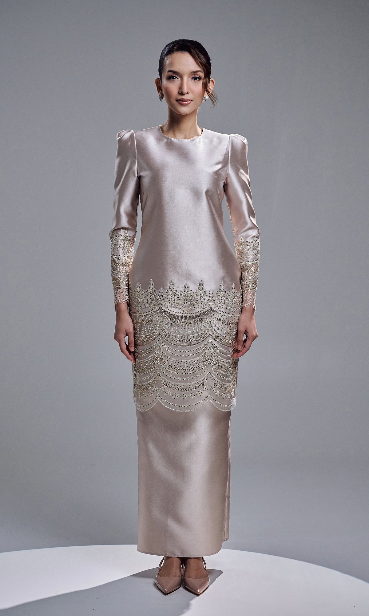 DAHLIA KURUNG - CHAMPAGNE DAHLIA KURUNG - CHAMPAGNE