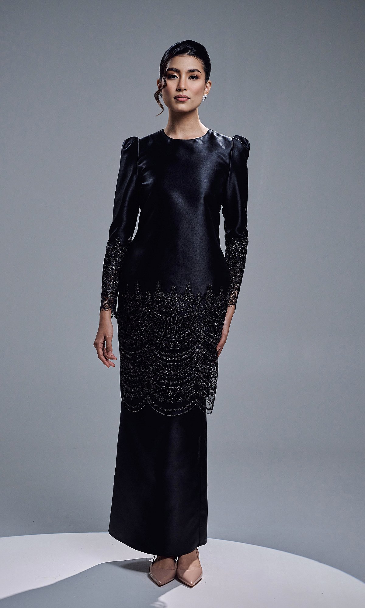 DAHLIA KURUNG - BLACK DAHLIA KURUNG - BLACK